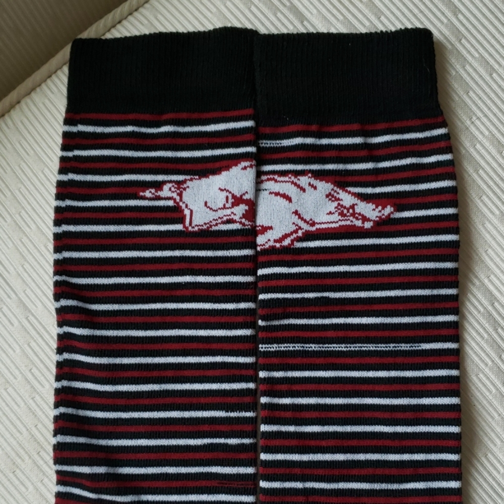 New Arkansas Razorbacks socks